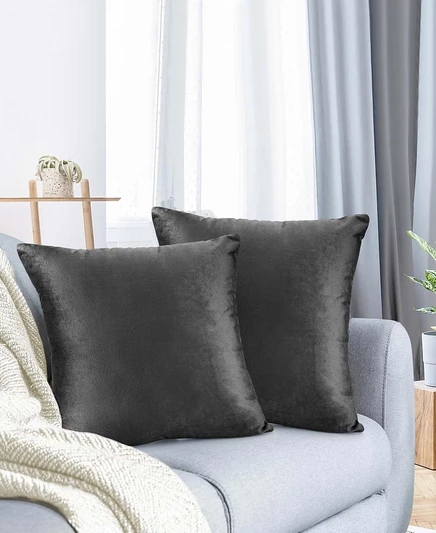 Декоративные подушки Nestl Elegant Velvet 45×45 см, серые