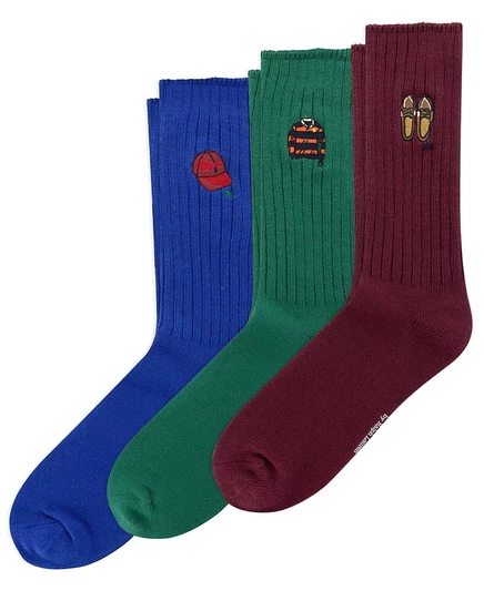 Мужские носки Polo Ralph Lauren 3 пары в коробке, красные