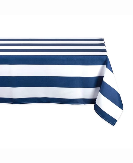 Скатерть Design Imports Nautical Cabana 60″×120″, синяя