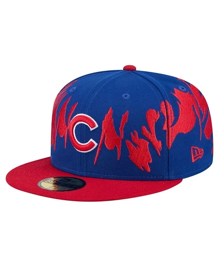 Мужская кепка New Era 59FIFTY ретро Chicago Cubs, многоцветная