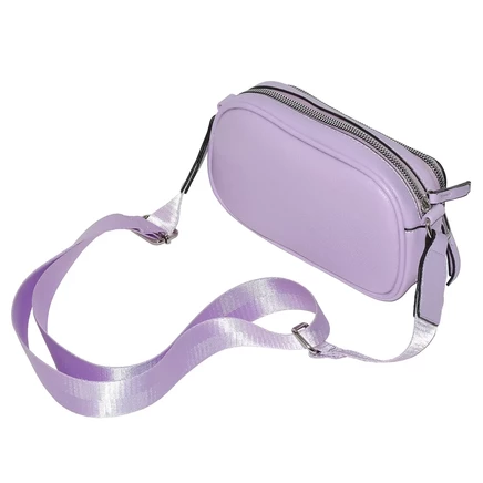 Женская сумка NICCI через плечо с передним карманом на молнии lilac
