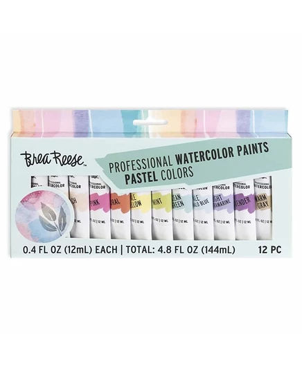 Акварель Brea Reese Pastels, 12×12 мл