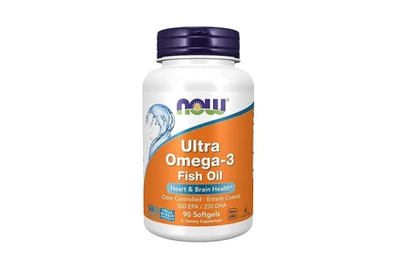 Омега-3 NOW Foods Ultra Omega-3, 90 капсул