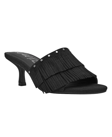 Женские сандалии Wild Pair Salma с бахромой, черные
