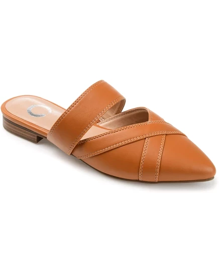 Женские мюли Stasi с острым носком из коллекции Journee Collection brown