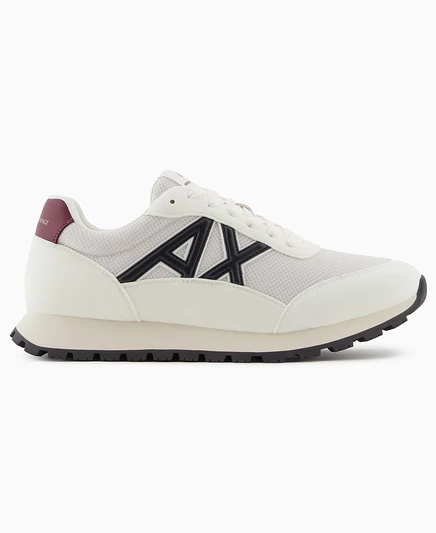 Мужские сетчатые кроссовки A|X Armani Exchange с логотипом Drop multi