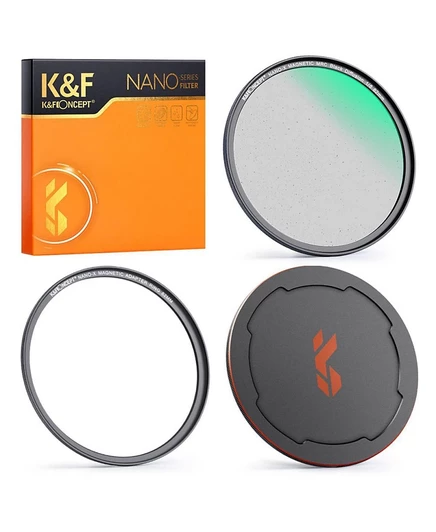 Диффузный магнитный фильтр K&F Nano‑X 58 мм 1/8, черный