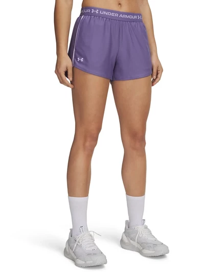 Женские тренировочные шорты Under Armour UA Tech Play Up, фиолетовые