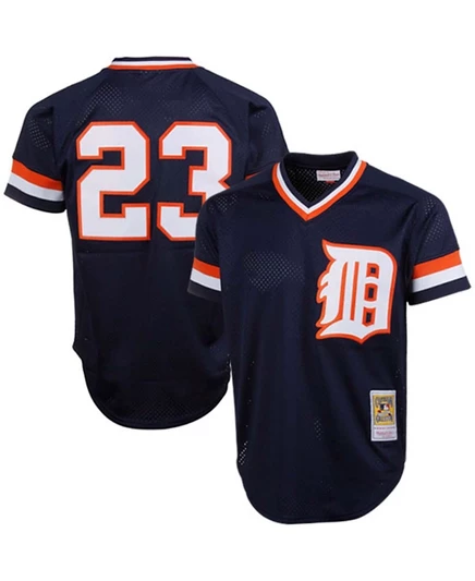 Мужская джерси Mitchell & Ness Kirk Gibson, темно-синяя