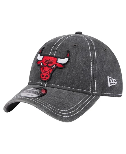 Мужская кепка New Era 9TWENTY Chicago Bulls, черная