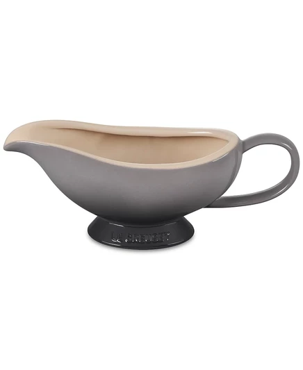 Соусник Le Creuset, 16 унций Соусник Heritage из керамогранита с эмалью, коричневый/бежевый