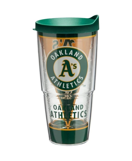 Стакан Tervis Tumbler Oakland Athletics 710 мл, зеленый