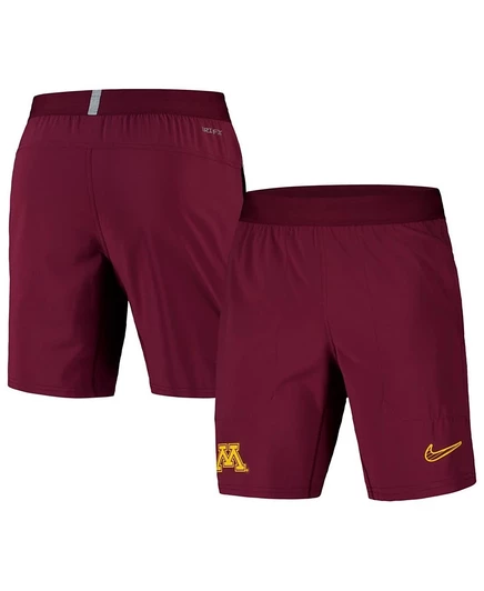 Мужские шорты Nike Sideline Performance Minnesota, бордовые