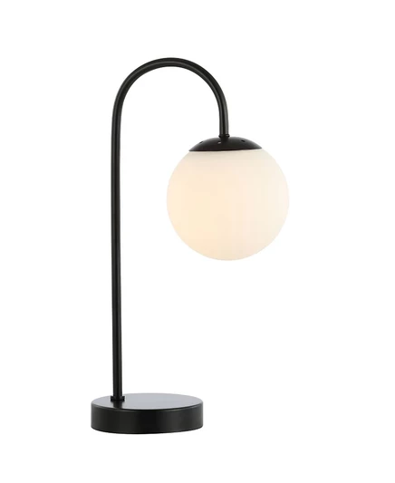 Светодиодная настольная лампа Arco Mid-Century Globe LED черного цвета