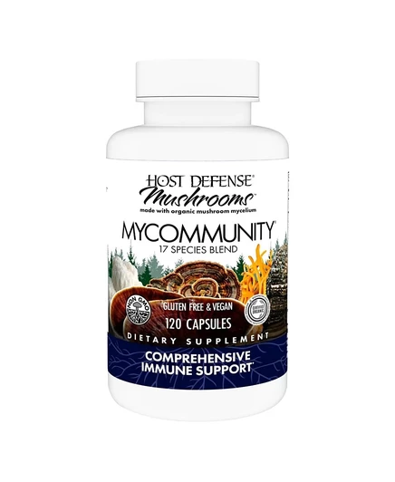 Добавка Host Defense MyCommunity, 17 грибов, белая