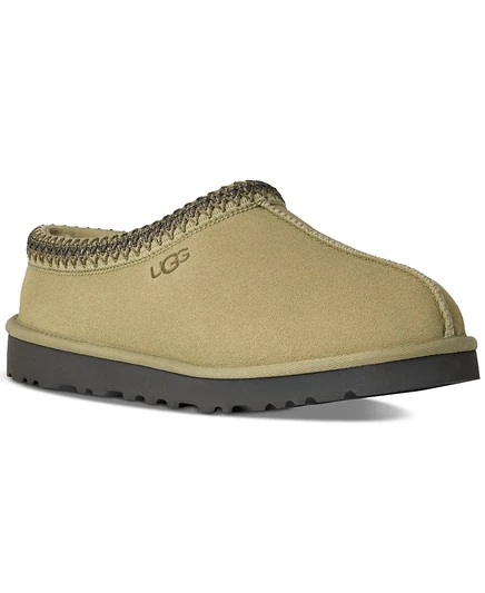 Мужские тапочки UGG® Tasman II зеленого цвета