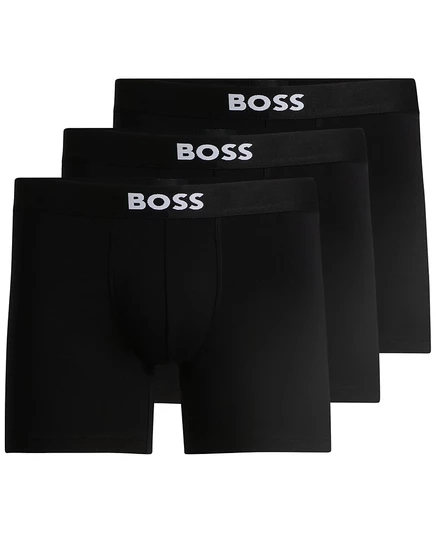 Мужские боксеры-брифы Hugo Boss Icon 3 шт., черные