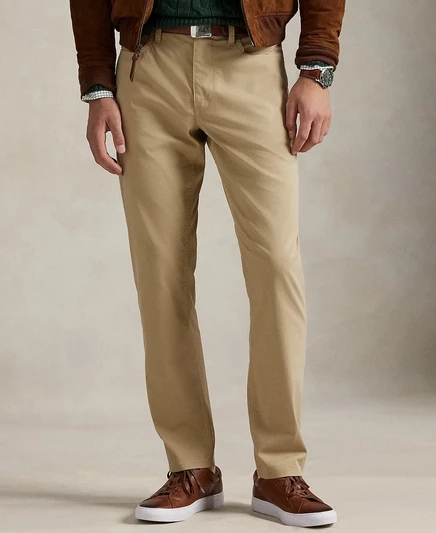 Мужские брюки из твила для активного отдыха classic khaki