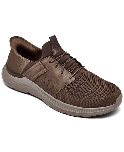  Мужские слипоны RF: Повседневные кроссовки Garner - Newick Memory Foam от Finish Line brown