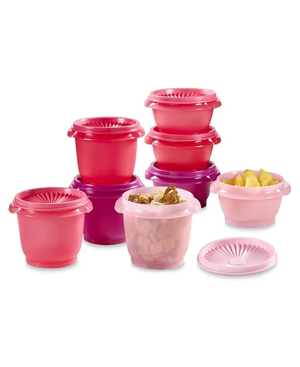 Набор контейнеров Tupperware Heritage 16 шт., розовый