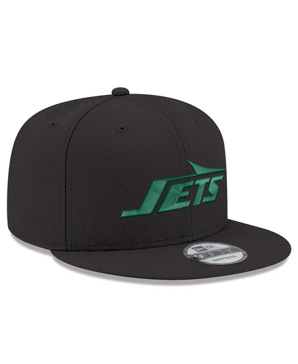 Мужская черная кепка New York Jets Standard 9FIFTY Snapback от New Era black