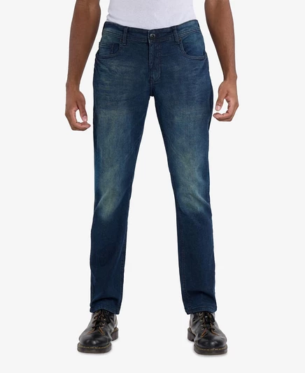 Мужские джинсы Cultura Modern Fit Saddle Stitch, синие