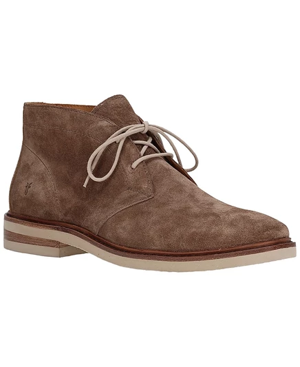 Мужские ботинки Frye Paul Chukka Lite на шнуровке коричнево-бежевого цвета