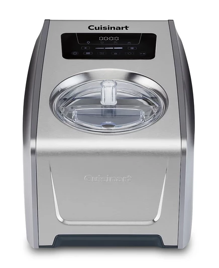 1,5-литровая профессиональная мороженица Cuisinart Freeze Ease серебристого цвета