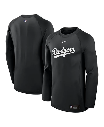 Мужская футболка Nike Los Angeles Dodgers Authentic, черная