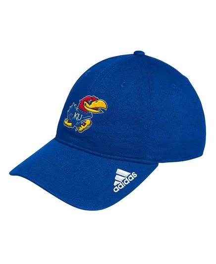 Мужская бейсболка Adidas Kansas Jayhawks, синяя