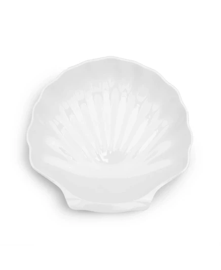 Сервировочное блюдо Q-SQUARED Shell 16 дюймов, белое