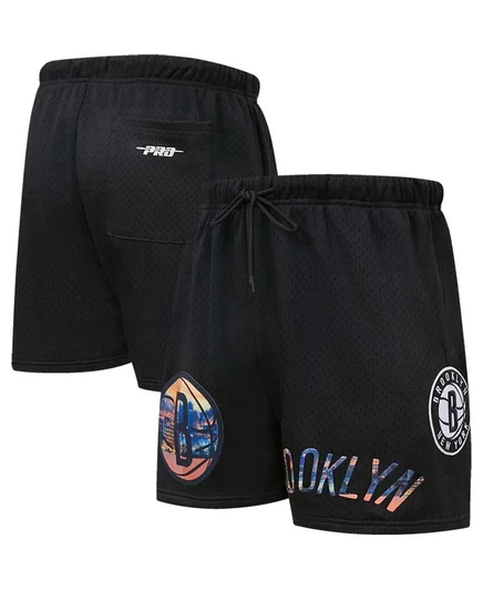 Мужские шорты Pro Standard Brooklyn Nets City Scape, черные