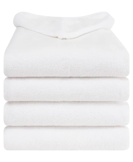 Набор детских полотенец American Soft Linen, 4 шт., белый