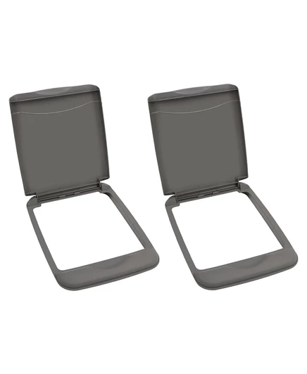 Крышка Rev-A-Shelf для мусорного ведра 33 л, серая (2 шт.)