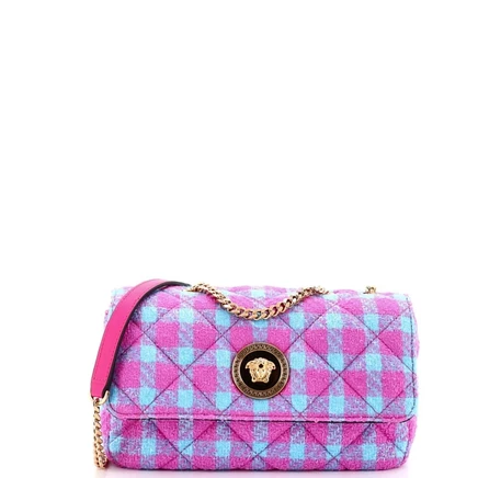 Женская сумка Pre-Owned Versace East West Medusa, розовая