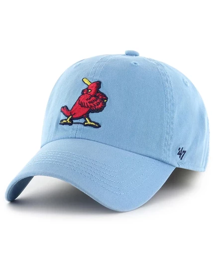 Мужская кепка St. Louis Cardinals Cooperstown светло-голубого цвета light blue