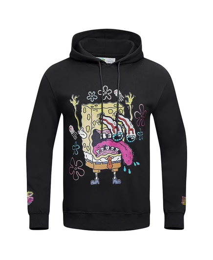 Мужское худи Freeze Max Messy and Gross Bob, черное