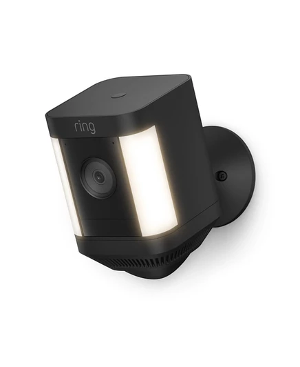 Камера Ring Spotlight Cam Plus с батареей, черная