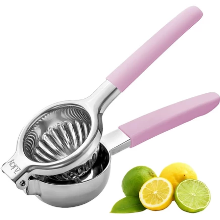 Соковыжималка для лимона Zulay Kitchen из нержавеющей стали - Прочная металлическая чаша, простая в использовании