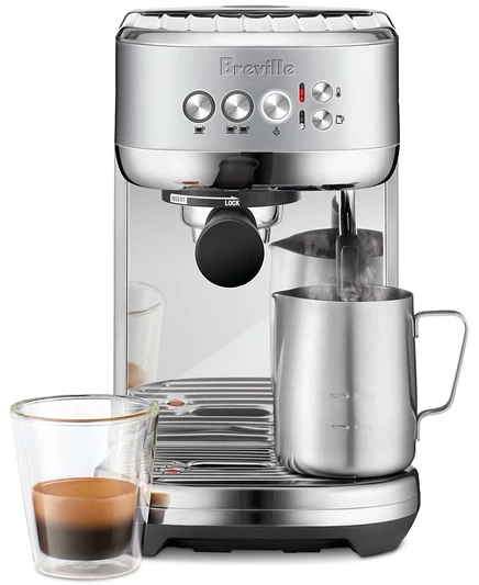 Эспрессо-машина Breville Bambino Plus, 1,9 л, с паром, серая