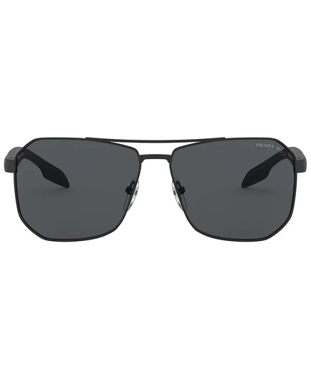 Мужские солнцезащитные очки Prada Linea Rossa, PS 51VS 62 black rubber/polar grey