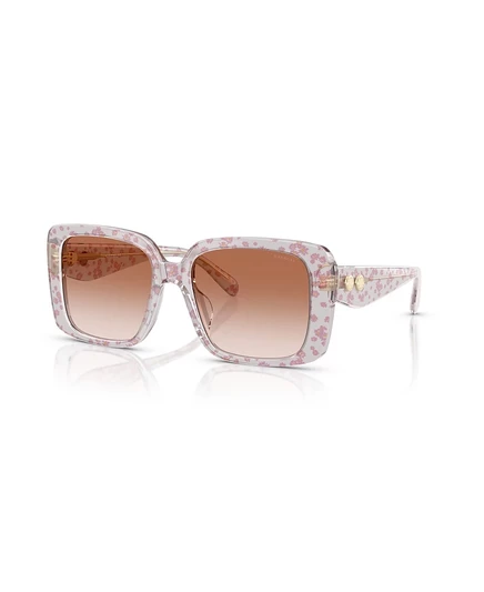 Женские солнцезащитные очки Coach HC8424U CAD54, розовые