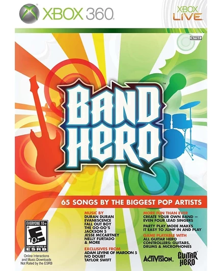 Игра Activision Blizzard Band Hero для Xbox 360, только игра
