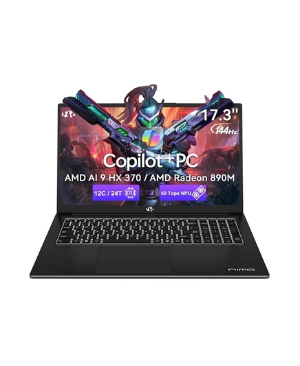 Ноутбук Nimo 17.3″ AI Ryzen 9 HX 370, 64GB/2TB, черный