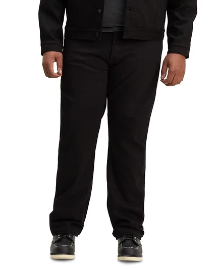 Мужские джинсы Levi's 501® Original Fit стрейч, черные