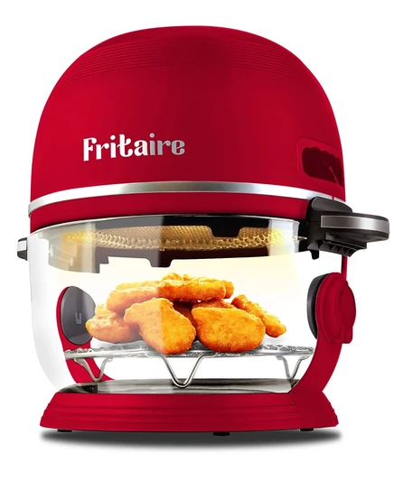 Аэрогриль Fritaire, 4 предмета, самоочистка, вишневый