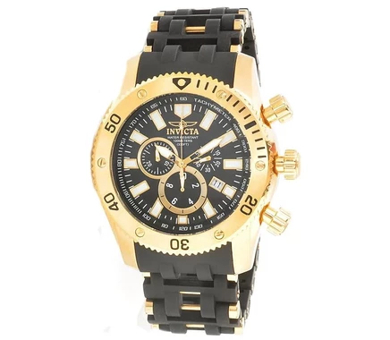 Мужские часы Invicta Sea Spider 0140, черный циферблат