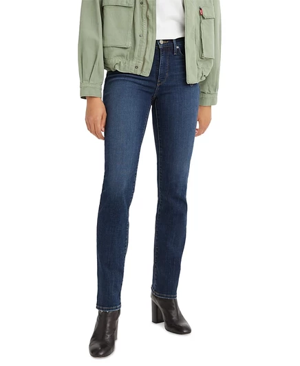 Женские джинсы Levi's 314, прямые, 76 см, лазурные