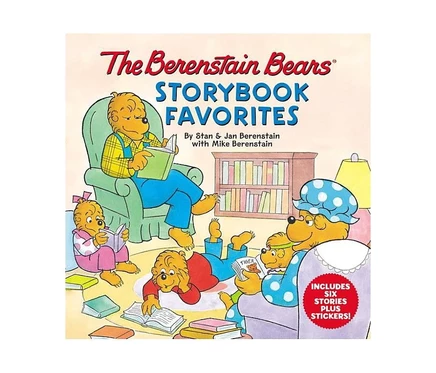 Книга The Berenstain Bears: 6 историй с наклейками