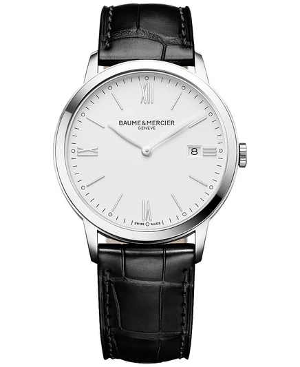 Мужские часы Baume & Mercier Classima 40 мм, черный